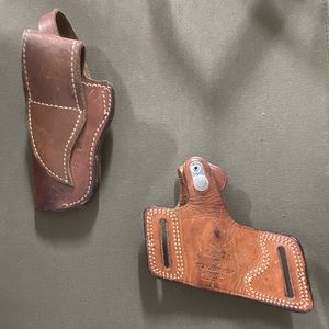 Smith Wesson/Bianchi Leather Holsters